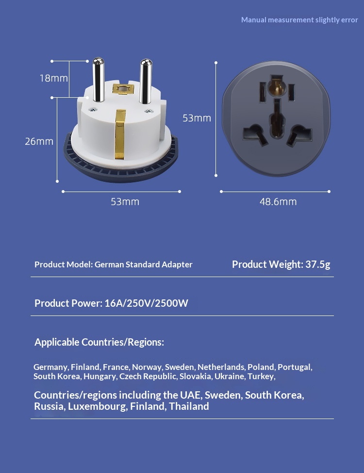 NeoGear NeoGear NeoGear NeoGear Deutscher Steckdosen-EU-Standard Bali Russland Deutschland Reise-Netzadapter Steckerkonverter_voghion.com