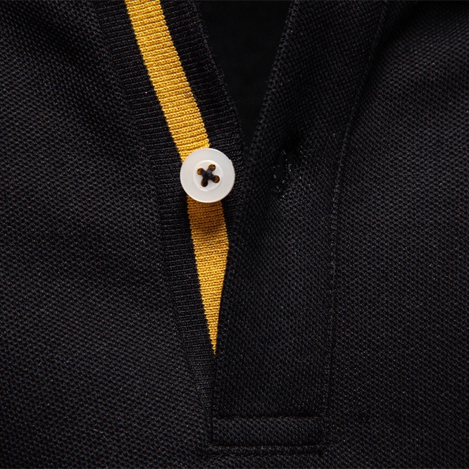 boy Boy POLO Shirt Versatile Top High-quality Polo Men's 2025 Solid Color Autumn Casual Turn-down Collar Long Sleeve_voghion.com