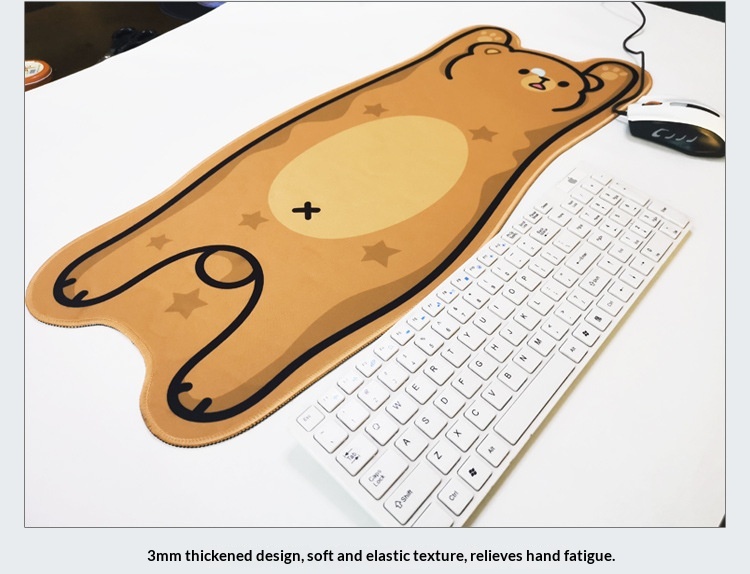 NeoGear NeoGear NeoGear Tappetino per mouse da ufficio con animali dei cartoni animati a forma speciale all'ingrosso_voghion.com