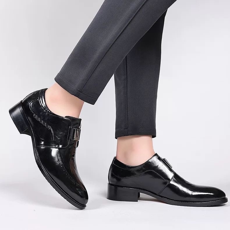 Derbies montantes authentiques en cuir véritable, style voyage chinois, automne-hiver._voghion.com
