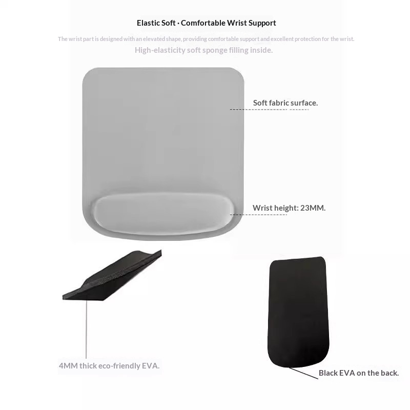 Tapis NeoGear NeoGear NeoGear NeoGear NeoGear pour femmes avec support, repose-poignet, tapis de souris, repose-main en silicone_voghion.com