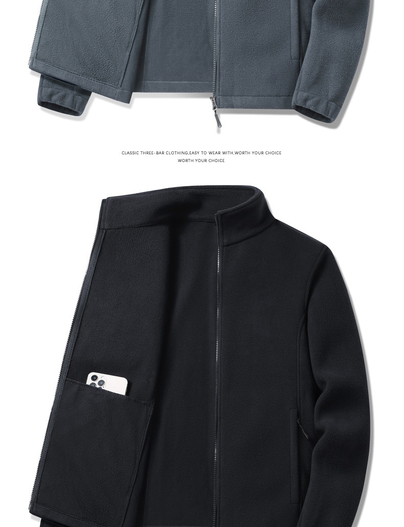 boy Boy Autumn Winter Lamb Wool Men's Jacket Fleece Lined Oversized Loose Warm Coat For Men Plus Size_voghion.com