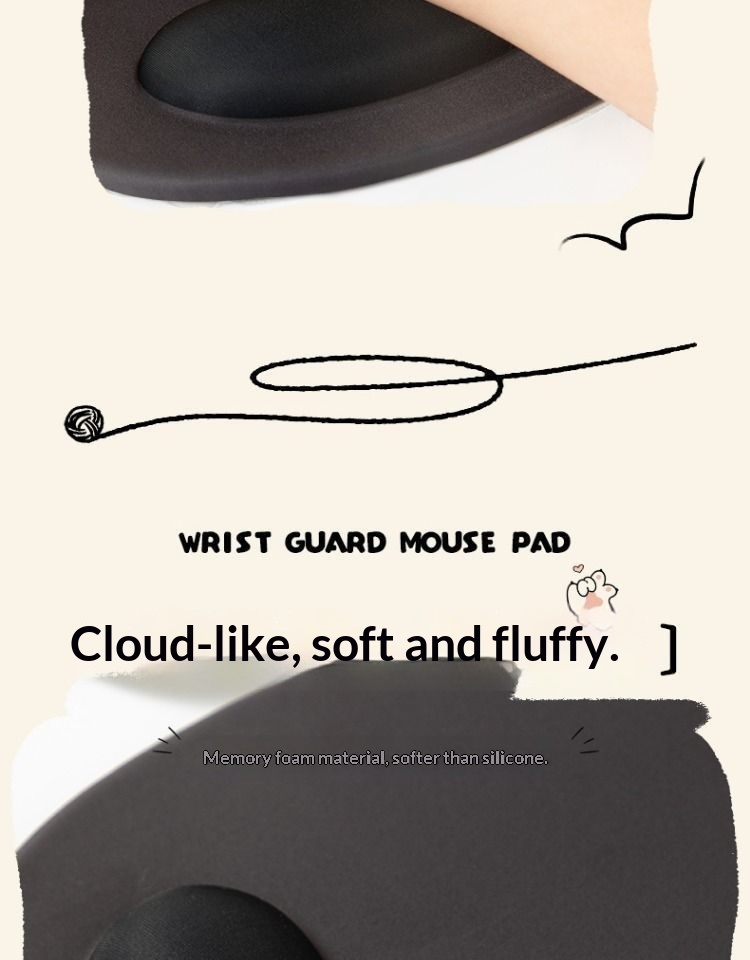 NeoGear NeoGear NeoGear Semplice Tappetino per Mouse a Forma di Gatto Arancione Garfield, Carino Poggiapolsi 3D, Piccolo Computer Portatile, Scrivania da Ufficio, Resistente allo Sporco_voghion.com