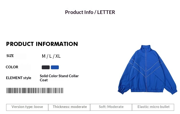 Giacca a vento da uomo alla moda, stile casual, stile retrò, stile casual ..._voghion.com