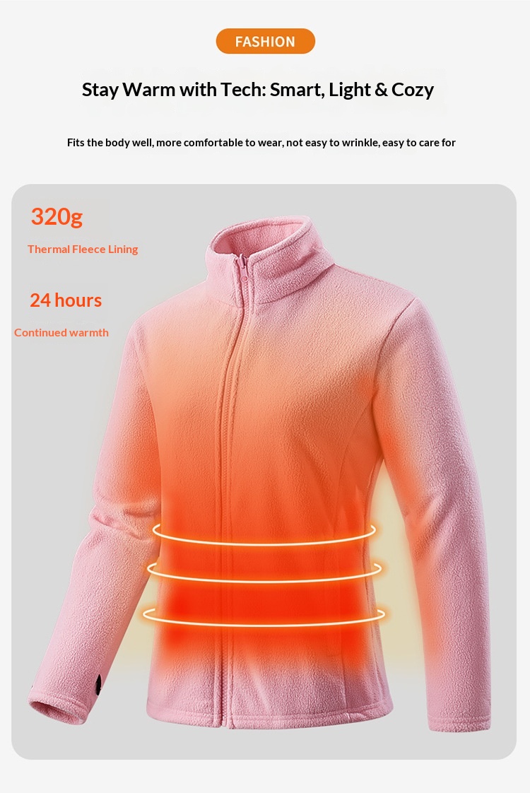 Erkek Çocuk Kadın İlkbahar Sonbahar Kış Üçü Bir Arada Çıkarılabilir Rüzgar Geçirmez Su Geçirmez Yürüyüş Kayak Ceketi Erkek Polar Astarlı Kalınlaştırılmış_voghion.com