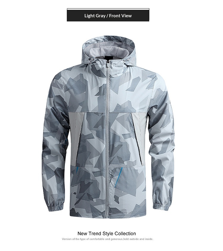 boy Boy Cross-Border Men's Spring And Autumn Hiking Thin Casual Quick-Dry Windbreaker Outdoor Sports Hooded Jacket_voghion.com