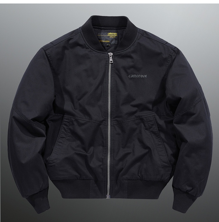 boy Boy 100% Cotton Bomber Men Spring Autumn Loose Fit Plus Size Men's Baseball Jacket Casual Versatile_voghion.com