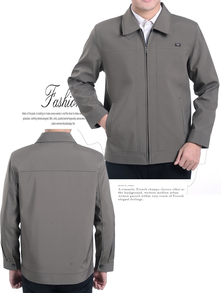 Frühlingsjacke für Jungen, Freizeitjacke, Herrenbekleidung für Männer mittleren und höheren Alters, Herbstoberbekleidung für Senioren_voghion.com