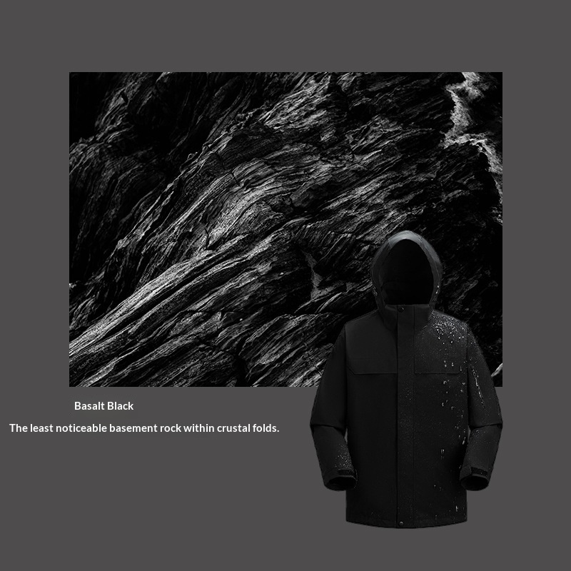 boy Boy Tuo Road Same Style Jacket Women Three-in-One Men Outdoor Windproof Waterproof Mountaineering Clothing Coat Enterprise_voghion.com