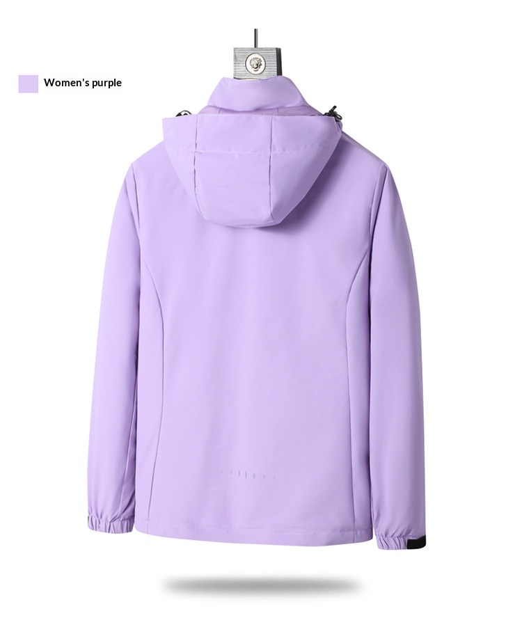 Boy Herren- und Damen 3-in-1 abnehmbare zweiteilige Outdoor-Jacke, winddicht und wasserdicht, Reise- und Bergsteigerbekleidung_voghion.com