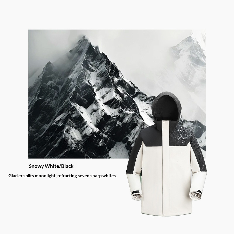 boy Boy Tuo Road Same Style Jacket Women Three-in-One Men Outdoor Windproof Waterproof Mountaineering Clothing Coat Enterprise_voghion.com