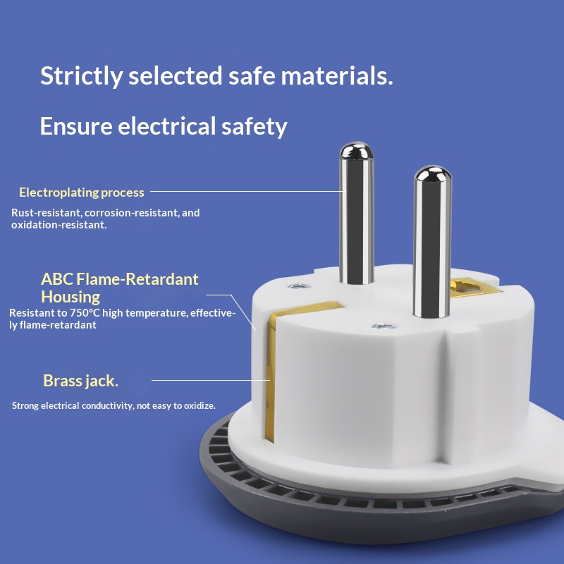 NeoGear NeoGear NeoGear NeoGear Deutscher Steckdosen-EU-Standard Bali Russland Deutschland Reise-Netzadapter Steckerkonverter_voghion.com