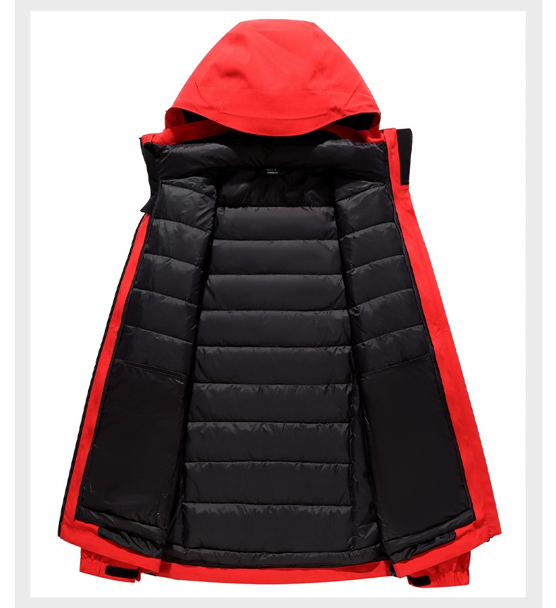 boy Boy High-End Down Liner Outdoor Jacket Men's Mountaineering Ski Suit Travel Team Workwear Design_voghion.com