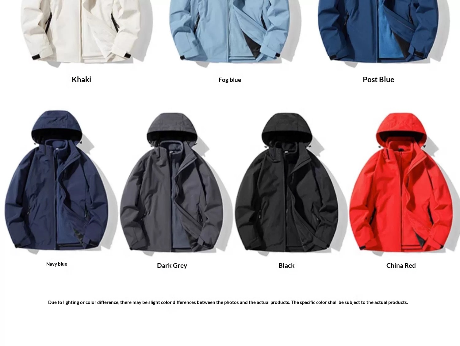 Boy Mountain Style Damen 3-in-1 2024 Neue heiße Herbst-Winter-Paar-Winddichte Wasserdichte Skijacke Herren_voghion.com