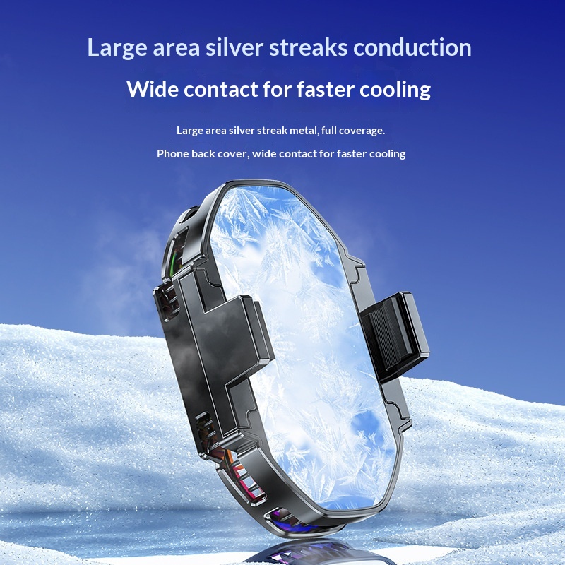 Digitex Live Streaming Dual Fan Turbo Mobiele Telefoonkoeler Magnetische Koeling Artefact Halfgeleiderkoeling Dropshipping_voghion.com