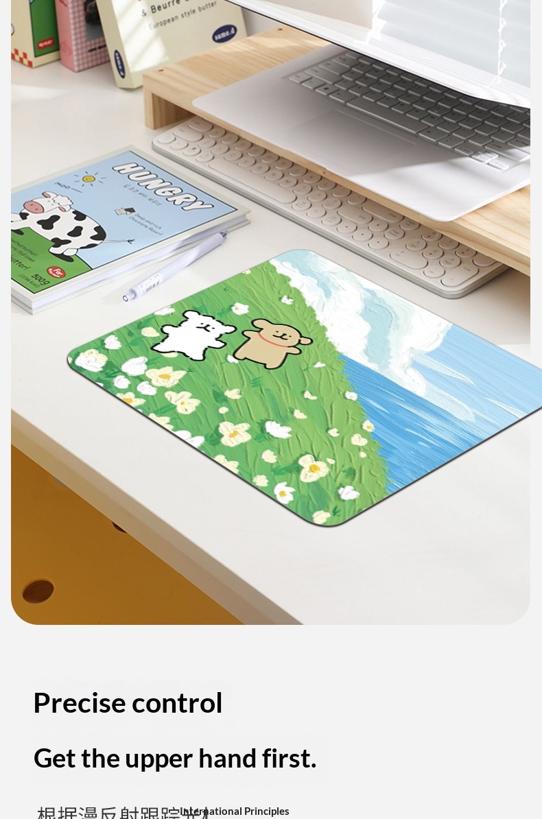 NeoGear NeoGear NeoGear Line Art Puppy Mouse Extra Large Student E-sports Game Anime Two-dimensional Computer Keyboard Pad Desk Mat_voghion.com