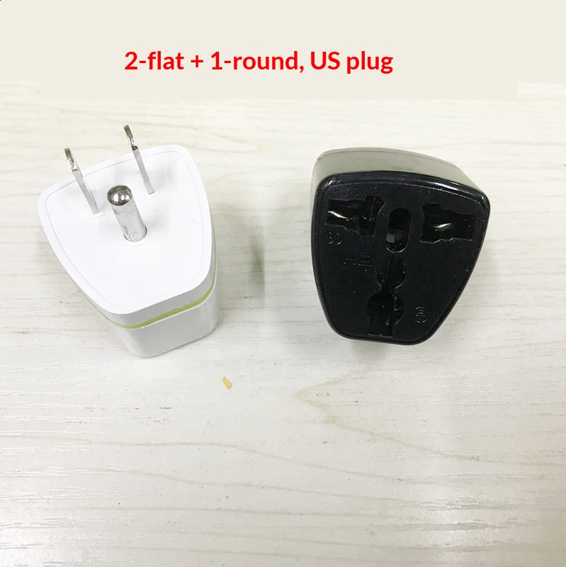 NeoGear NeoGear NeoGear NeoGear Global Travel Pure UK Plug US AU To DE EU Power Adapter Full Copper PC Shell_voghion.com