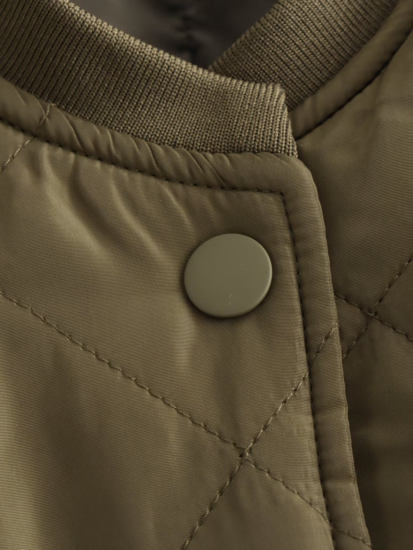 ChicShe Cross-Border European American Spring And Autumn Women's New Comfortable Casual Short Cotton Bomber Jacket Coat_voghion.com