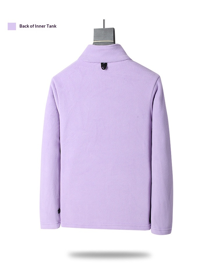 Boy Herren- und Damen 3-in-1 abnehmbare zweiteilige Outdoor-Jacke, winddicht und wasserdicht, Reise- und Bergsteigerbekleidung_voghion.com