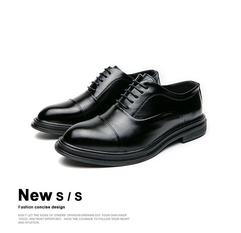 Scarpe Derby da uomo in pelle Voyage Cross-Border, taglie forti, formali, alla moda, patchwork, basse, stringate, a punta, casual da lavoro_voghion.com