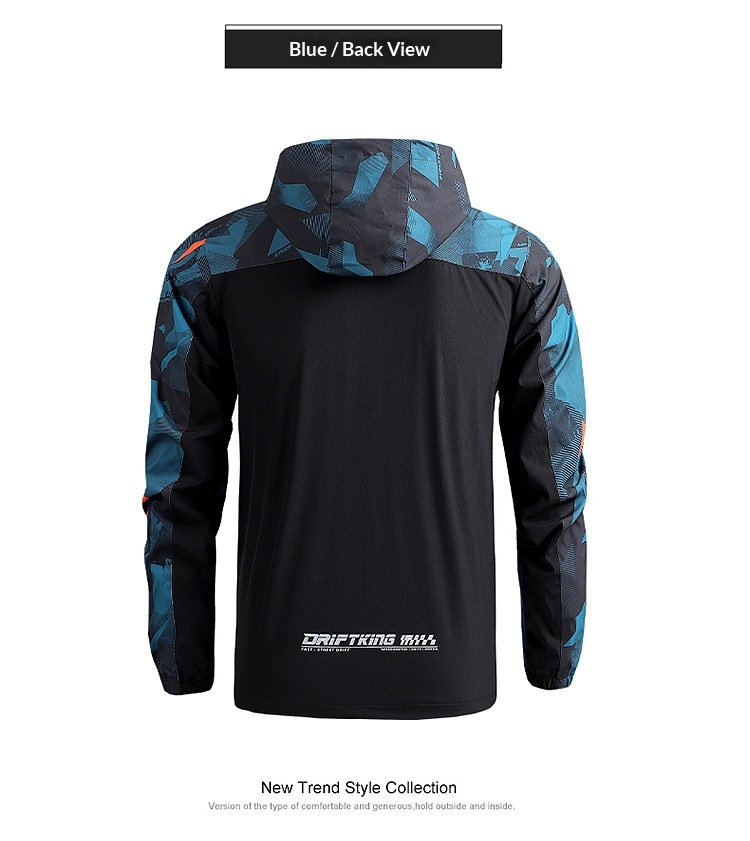 boy Boy Cross-Border Men's Spring And Autumn Hiking Thin Casual Quick-Dry Windbreaker Outdoor Sports Hooded Jacket_voghion.com