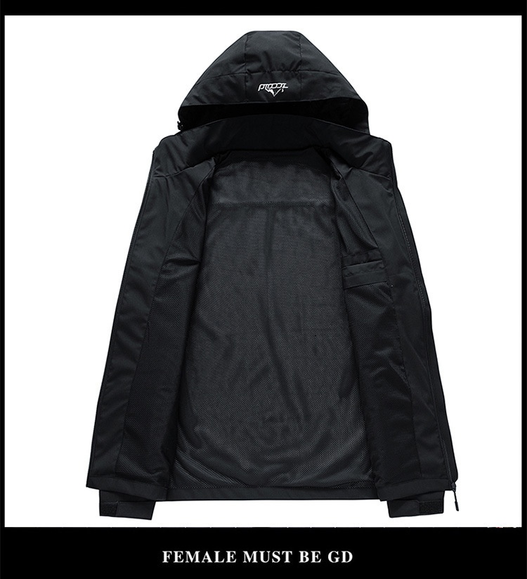 boy Boy 2025 New Main Promotion Detachable Hood Men's Windbreaker Casual Windproof Jacket For Young And Middle-aged Men_voghion.com
