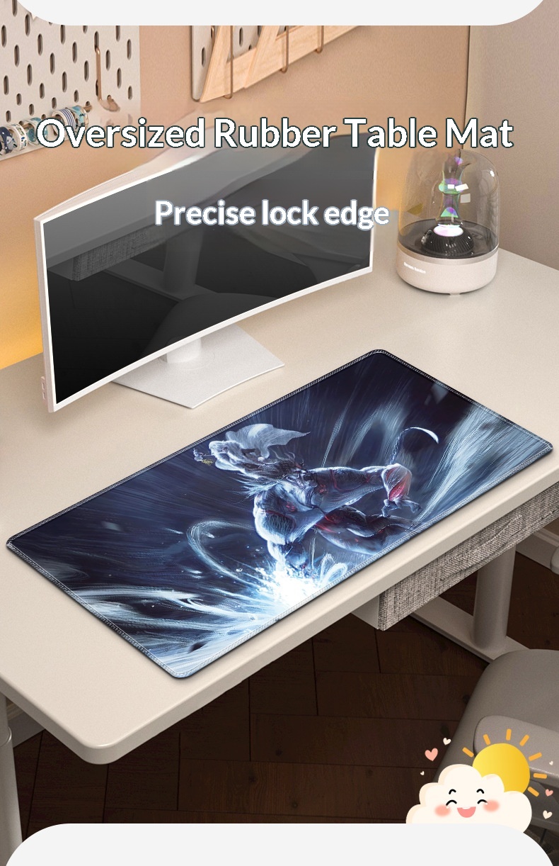 NeoGear NeoGear NeoGear Linglong Mouse Extra Large Tappetino per tastiera da gioco per computer Lavabile Resistente allo sporco Dropshipping Anime Desk Mat Supply_voghion.com