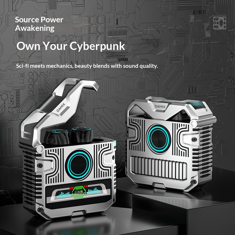 NeoGear NeoGear Vente en gros transfrontalière GQ-11 Modèle privé Mécanique Sans fil Intelligent Écran numérique Couleur Écouteurs intra-auriculaires TWS_voghion.com