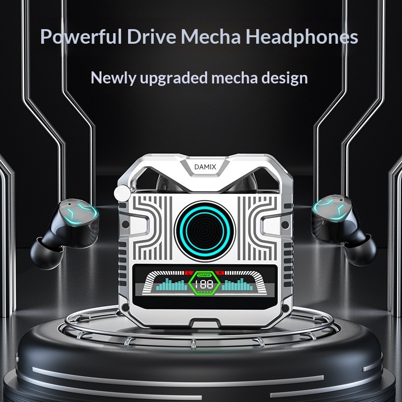 NeoGear NeoGear Vente en gros transfrontalière GQ-11 Modèle privé Mécanique Sans fil Intelligent Écran numérique Couleur Écouteurs intra-auriculaires TWS_voghion.com