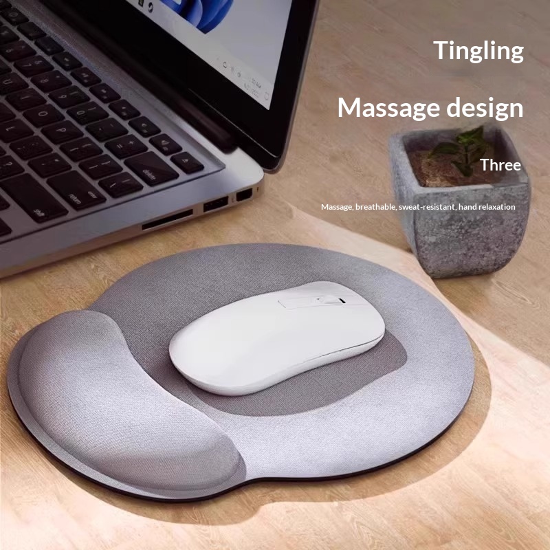 NeoGear NeoGear NeoGear Office Tapis de souris 3D épais pour jeux et e-sports, couleur unie, en mousse à mémoire de forme confortable et antidérapant_voghion.com