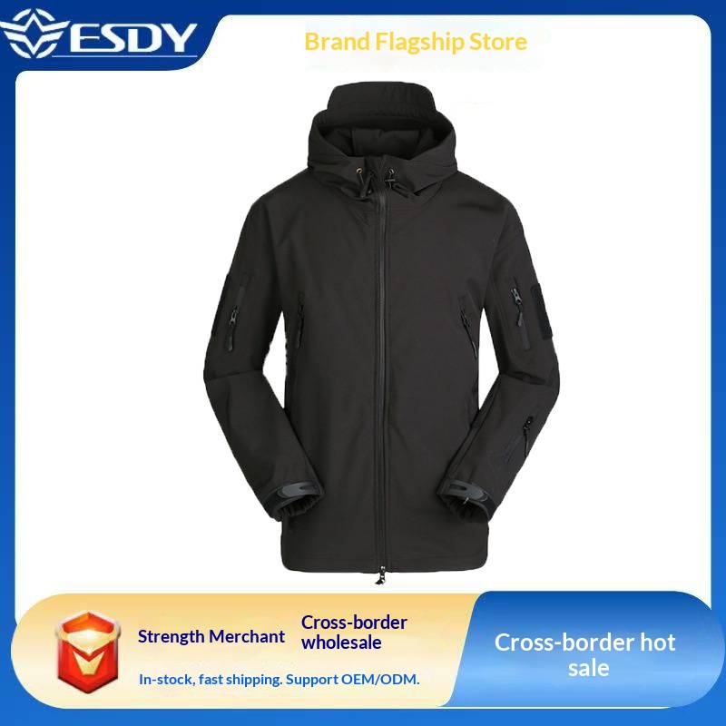 boy Boy ESDY Men's Sports Outdoor Skiing Fishing Spring Autumn Fleece Jacket Warm Cycling Clothing Winter_voghion.com