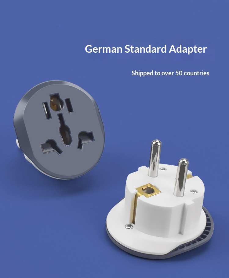 NeoGear NeoGear NeoGear NeoGear Deutscher Steckdosen-EU-Standard Bali Russland Deutschland Reise-Netzadapter Steckerkonverter_voghion.com