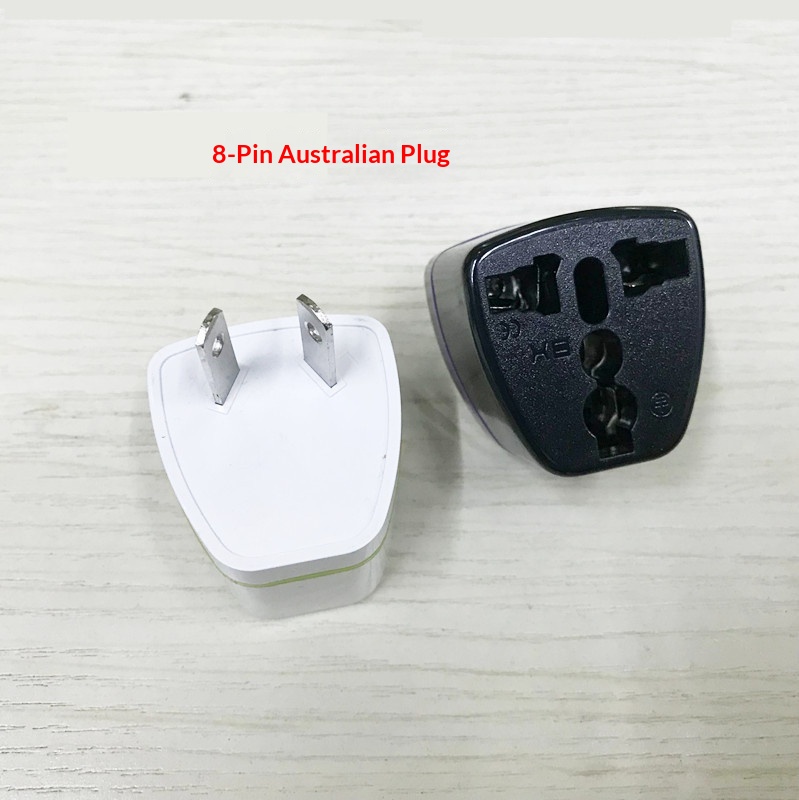 NeoGear NeoGear NeoGear NeoGear Global Travel Pure UK Plug US AU To DE EU Power Adapter Full Copper PC Shell_voghion.com