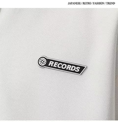 Chłopięca koszulka polo męska American High Street z długim rękawem 2023 Nowa biała kurtka z kołnierzykiem wiosenno-jesienna_voghion.com