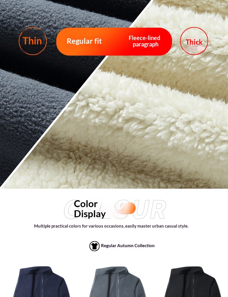 boy Boy Autumn Winter Lamb Wool Men's Jacket Fleece Lined Oversized Loose Warm Coat For Men Plus Size_voghion.com