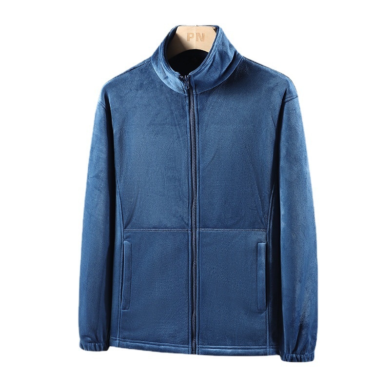 boy Boy Women's Trendy Brand Three-in-One Detachable Two-Piece With Fleece Lining, Thickened Men's Mink Velvet Windproof_voghion.com