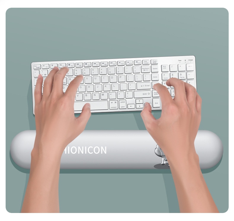 NeoGear NeoGear NeoGear Neue Maus-Tastatur-Handauflage, trendiges, niedliches, rutschfestes Handgelenkpolster, Französische Bulldogge 3D, Großhandel_voghion.com