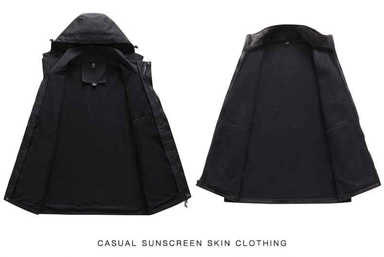 boy Boy Women's Trendy Brand Three-in-One Detachable Two-Piece With Fleece Lining, Thickened Men's Mink Velvet Windproof_voghion.com