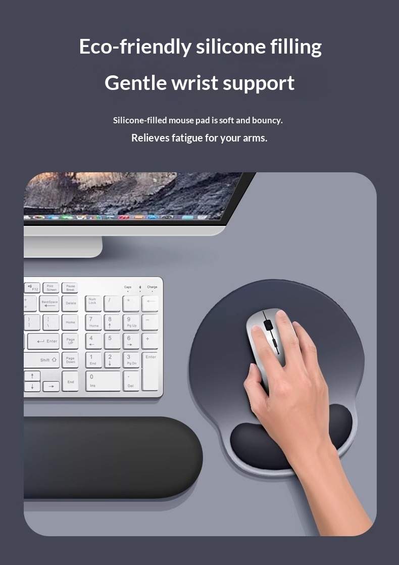 NeoGear NeoGear NeoGear Simple Gradient Mouse Keyboard Rest Memory Foam Support Wrist Pad per donne e uomini_voghion.com