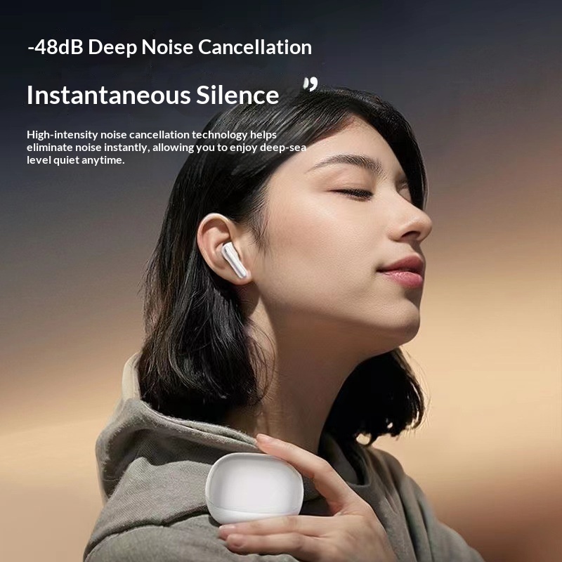 NeoGear True Wireless Bluetooth In-Ear-Kopfhörer mit ENC Smart Cancelling, hochwertigem Klang, räumlichem Audio und Windgeräuschreduzierung._voghion.com