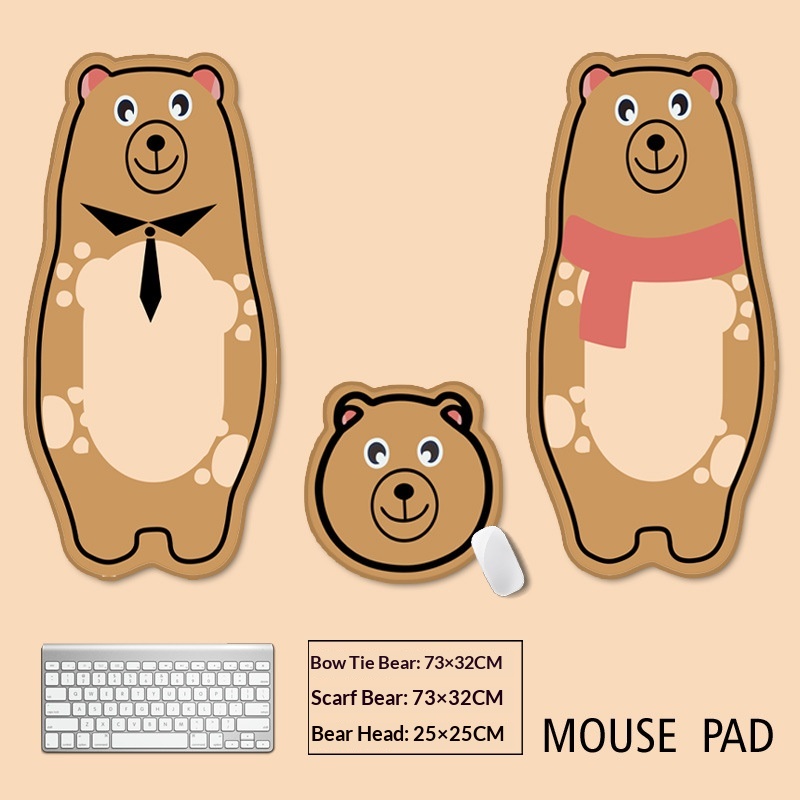 NeoGear NeoGear NeoGear Tappetino per mouse da ufficio con animali dei cartoni animati a forma speciale all'ingrosso_voghion.com