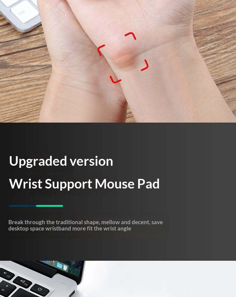 NeoGear NeoGear NeoGear Factory Direct Sale Chest Muscle Man 3D Silicone Wrist Mouse Memory Foam Desk Mat Hand Rest Thickened Office Gaming Pad_voghion.com