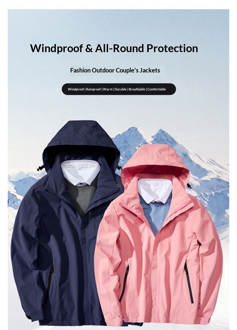 boy Boy Factory Direct Sale Spring Autumn New Outdoor Single Jacket For Women And Men, Couple's Windbreaker, Hooded Solid Color_voghion.com