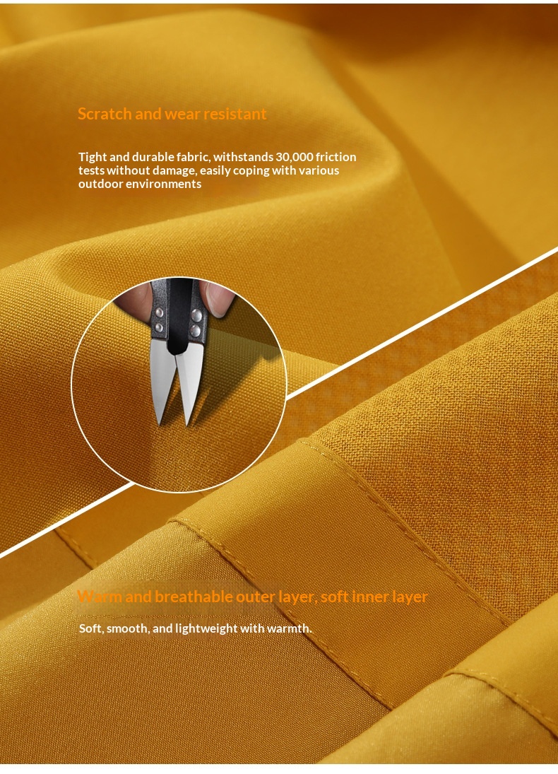 Boy Damen Drei-in-Eins Fleece-Daunenjacke mit wind- und wasserdichtem Futter für Outdoor-Reisen, geeignet für Damen und Herren, Kälteschutz_voghion.com