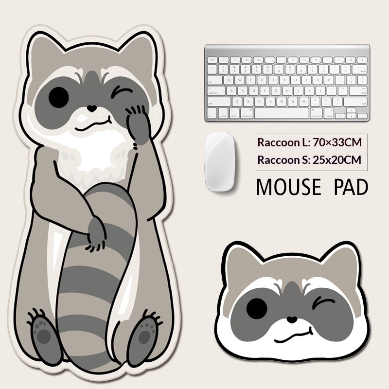 NeoGear NeoGear NeoGear Tappetino per mouse da ufficio con animali dei cartoni animati a forma speciale all'ingrosso_voghion.com