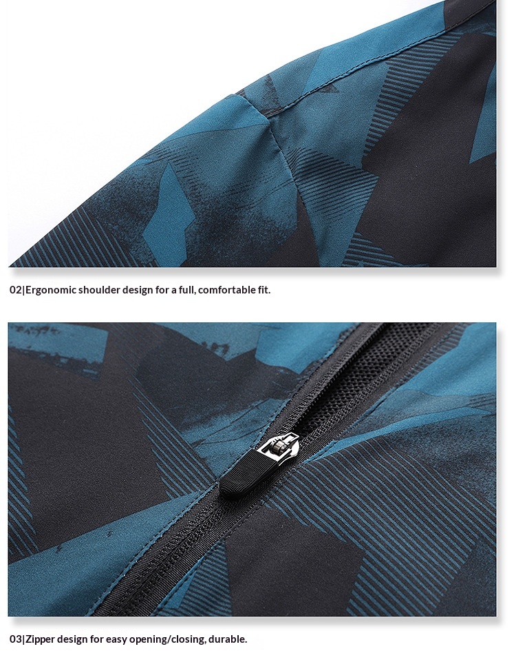 boy Boy Cross-Border Men's Spring And Autumn Hiking Thin Casual Quick-Dry Windbreaker Outdoor Sports Hooded Jacket_voghion.com