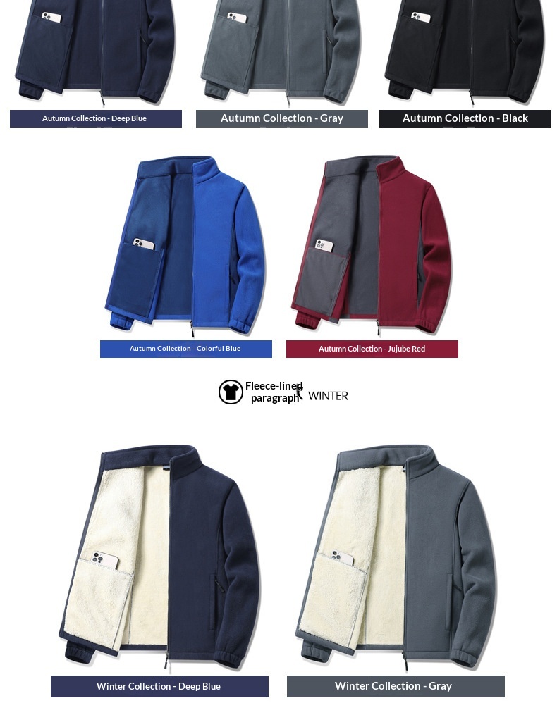 boy Boy Autumn Winter Lamb Wool Men's Jacket Fleece Lined Oversized Loose Warm Coat For Men Plus Size_voghion.com