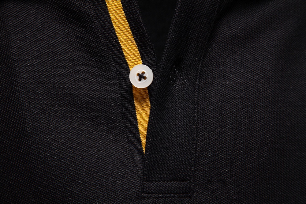 boy Boy POLO Shirt Versatile Top High-quality Polo Men's 2025 Solid Color Autumn Casual Turn-down Collar Long Sleeve_voghion.com