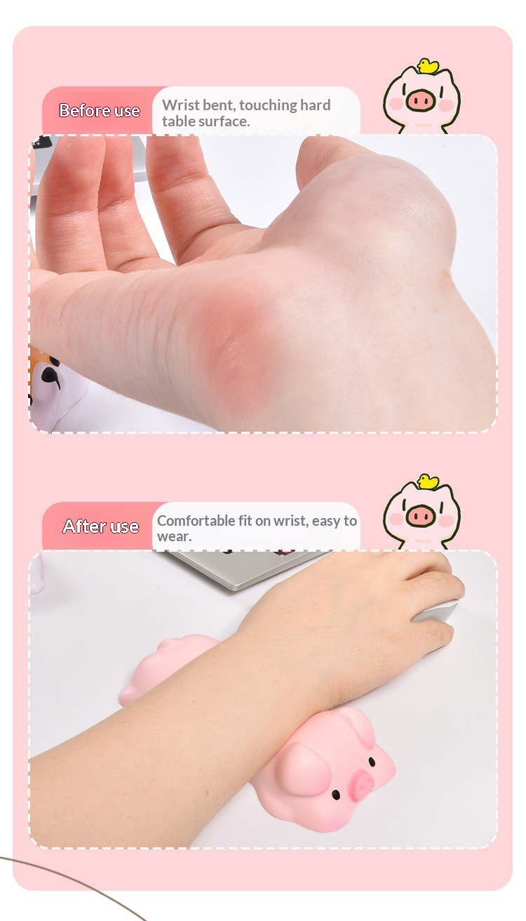 NeoGear NeoGear NeoGear Poggiapolsi per Mouse Antistress per Ragazze Simpatico Cartone Animato Supporto per Scrivania da Ufficio Supporto per Polso Cuscino per Mani_voghion.com