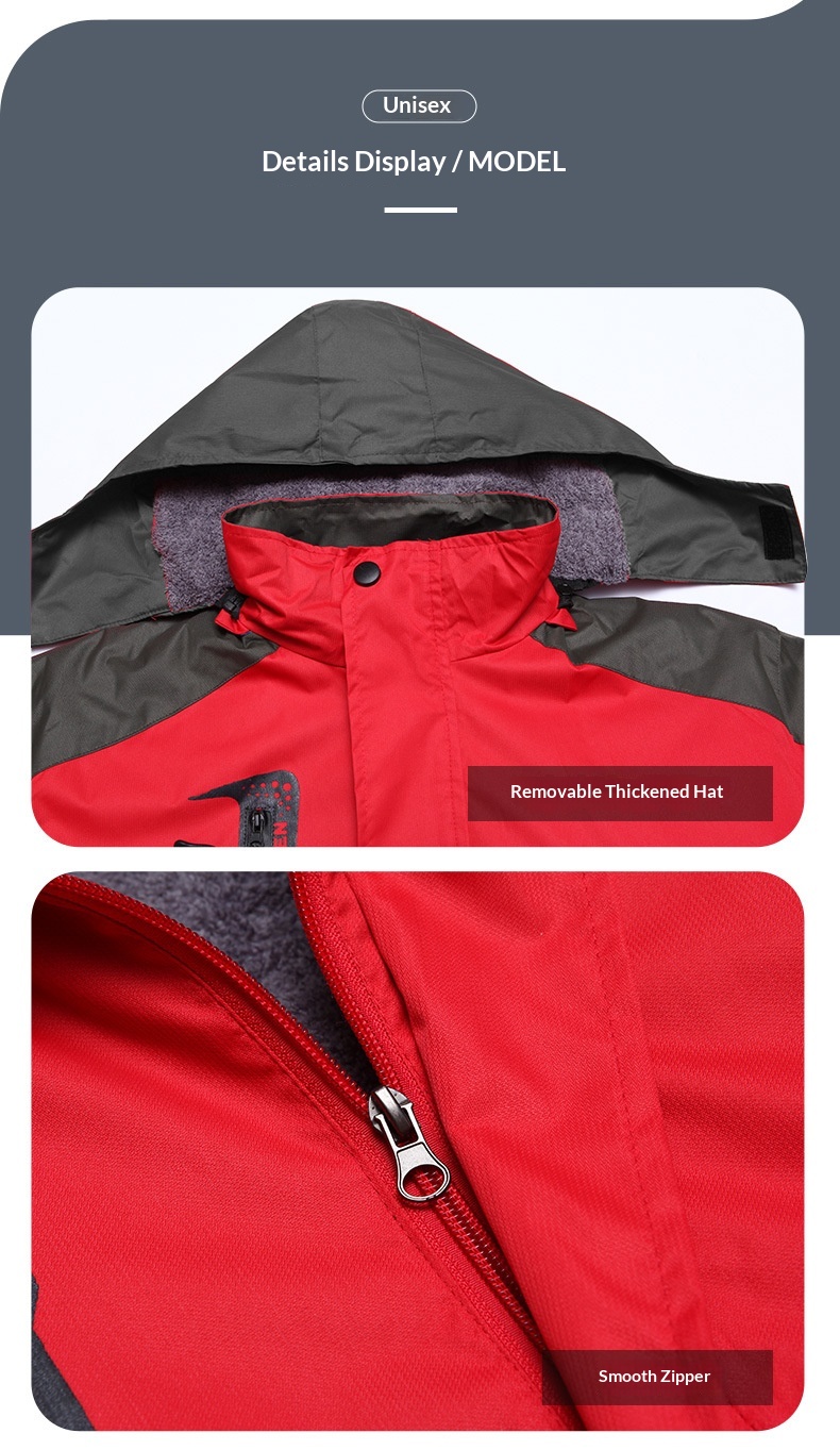 Veste de travail d'hiver personnalisée pour garçon, rembourrée en coton, doublée polaire, coupe-vent et épaisse, avec impression personnalisée._voghion.com